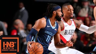 Memphis Grizzlies vs Portland Trail Blazers Full Game Highlights | 12.19.2018, NBA Season