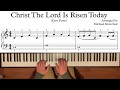 Christ The Lord Is Risen Today - Easy Piano Arrangement No. 1 - 312pts