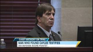 Casey Anthony Trial: Man Who Found Caylee Testifies for Defense