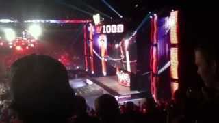 WWE RAW 1000: Heath Slater vs Lita