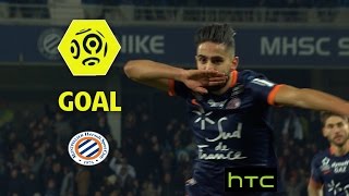 Goal Ryad BOUDEBOUZ (80') / Montpellier Hérault SC - Paris Saint-Germain (3-0)/ 2016-17