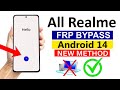 All Realme : Gmail Account/ FRP Bypass - ANDROID 14 (without pc)