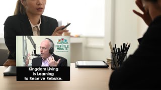 Kingdom Living is learning to receive rebuke | TheReppleMinute.com | Bible Encouragement