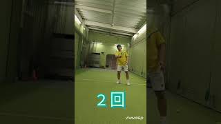 ボールキャッチチャレンジ企画（テニス） #tennis