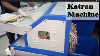 Paper Katran Machine - Newspaper Katran Machine, used for fruit packing from Raj Electricals