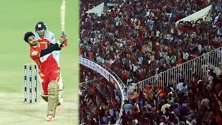 Fans Go Crazy After watching Sudheer Babu's Massive Six Out Of The Stadium