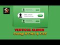 Discover the Best Vertical Slider Designs with HTML & CSS || Coding Tutorials