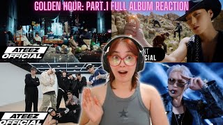 ATEEZ | GOLDEN HOUR: Part.1 Full Album + 'Work' Dance Practice & Stage Performance | Reaction