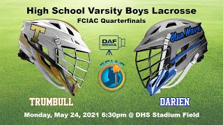 Darien Varsity Boys Lacrosse vs. Trumbull