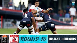 Cell C Sharks v Emirates Lions | Instant Highlights | Round 10 | URC 2022/23