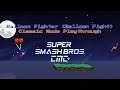 Super Smash Bros. Crusade CMC+ V8 - Balloon Fighter (Balloon Fight) Classic Mode Playthrough