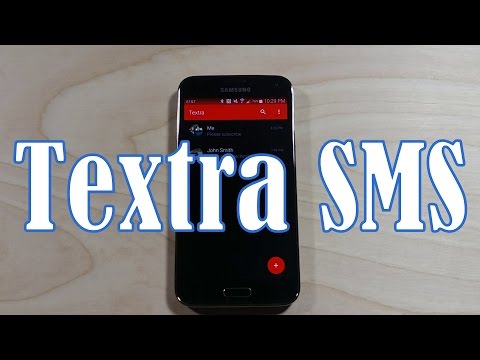 Textra SMS:[2015]¡Una de las MEJORES aplicaciones de SMS! Sencillo y rápido. Galaxia S5