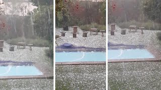 Shocking Hail Storm In South Africa