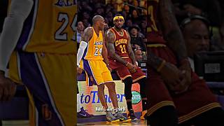 Kobe & LeBron Rivalry 🥹🔥 #shorts