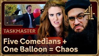 Near-Impossible Balloon Task Stumps Comedians | Taskmaster