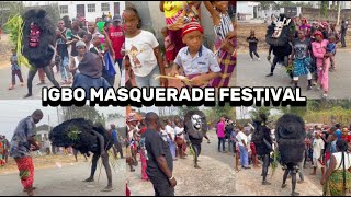 IGBO MASQUERADE FESTIVAL || THE MOST TALKED ABOUT MASQUERADE FESTIVAL IN EASTERN NIGERIA 🇳🇬 (EKPO)