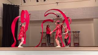 Chinese ribbon dance