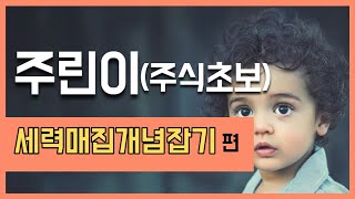 주린이(주식초보)도 쉽게 이해할 수 있는 세력매집개념잡기