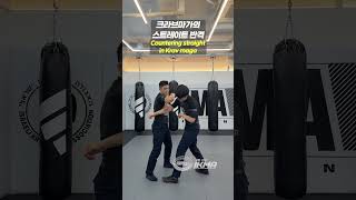 크라브마가의 스트레이트 반격(Countering straight in krav maga) #ikma #크라브마가 #실전호신술 #kravmaga #주짓수