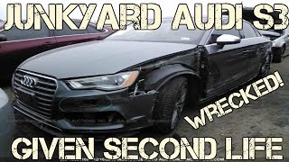 Salvage 2015 Audi S3 Rebuild Project BEGINS NOW