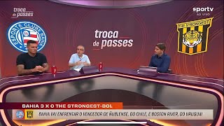 🚨DERAM AULA! COMENTARISTAS DO SPORTV EXALTAM O BAHIA E RASGAM ELOGIOS A LUCHO E CAIO ALEXANDRE!