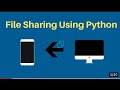 Share files with python between http server.