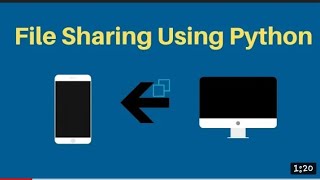 Share files with python between http server.