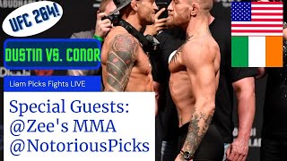 LIVE: UFC 264 Conor McGregor vs. Dustin Poirier Preview & Bets w/ @ZeesMMA & @NotoriousPicks