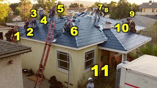 This Tesla Solar Roof Was NOT Built in a Day