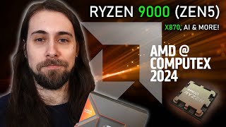 Live #19 - AMD Computex Event 2024 - Ryzen 9000 CPUs, X870 Motherboards and More!!