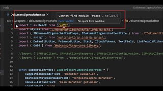 Solved: Cannot find module react : npm install