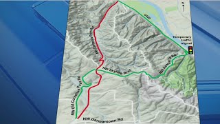Cornelius Pass Road improvements begin, road closed for miles