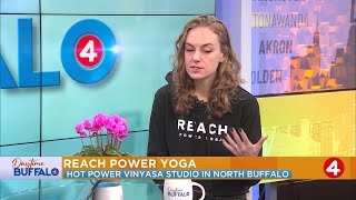 Daytime Buffalo: Reach Power Yoga | Hot power vinyasa studio in North Buffalo