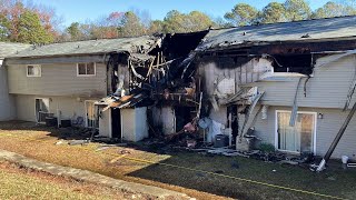 1 dead, more than 2 dozen displaced following fires in Clayton County