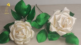 nueva técnica para hacer rosas eternas / tutorial fácil de rosas con cinta
