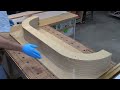 floating hall table pt.1 making the curved front apron