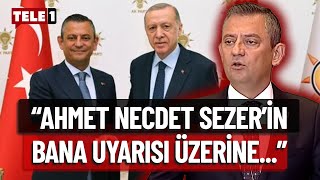 Özgür Özel'den Erdoğan ile görüşmesine dair ilk açıklama: İade-i ziyaret talebi ile...