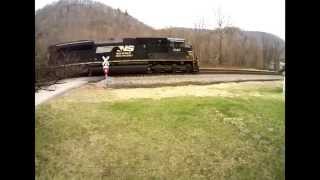 NS 234 EB with 2 CSX Engines in Lashup