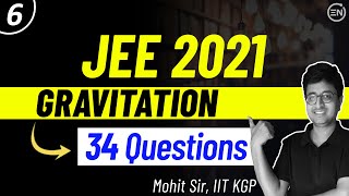 JEE 2021 Solution Series | Gravitation | JEE Physics | Chapter Wise Solution #MissionJEE2025