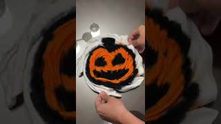 Spooky Halloween Tie-Dye Pattern | Jack-o-Lantern Tie Dye How to Tie Dye Tutorial for Beginners Easy
