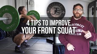 4 Tips to Improve Front Squat | JTSstrength.com