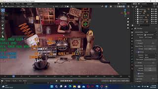 Gigabyte G5 RTX 3060 Blender Test | i5 11400h Blender Test | Laptop For 3D
