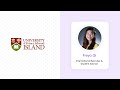 Webinar with University of Prince Edward Island