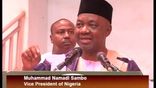 Vice President Muhammad Namadi Sambo with Kaduna PDP