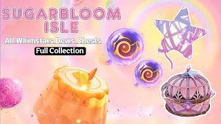 Sugarbloom Isle | All Whimstars, Dews & Chests - Infinity Nikki 2.3