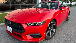 2024 Ford Mustang Premium Ecoboost Convertible - National Car Rental Toronto Pearson Airport (YYZ)