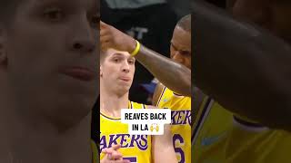 This LeBron and Austin Reaves moment 🤣 #nba #lakers