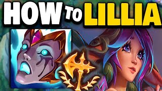 How to play Lillia and WIN in Season 14! | Best Build & Runes Lillia  Jungle Gameplay Season 14
