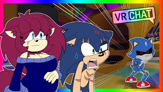 METAL SONIC GOES TO THE ARCADE! (FT. Multiverse Sonic And Brandy) [VRChat]