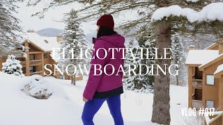 Casual Snowboarding in Ellicottville New York - Vlog #017